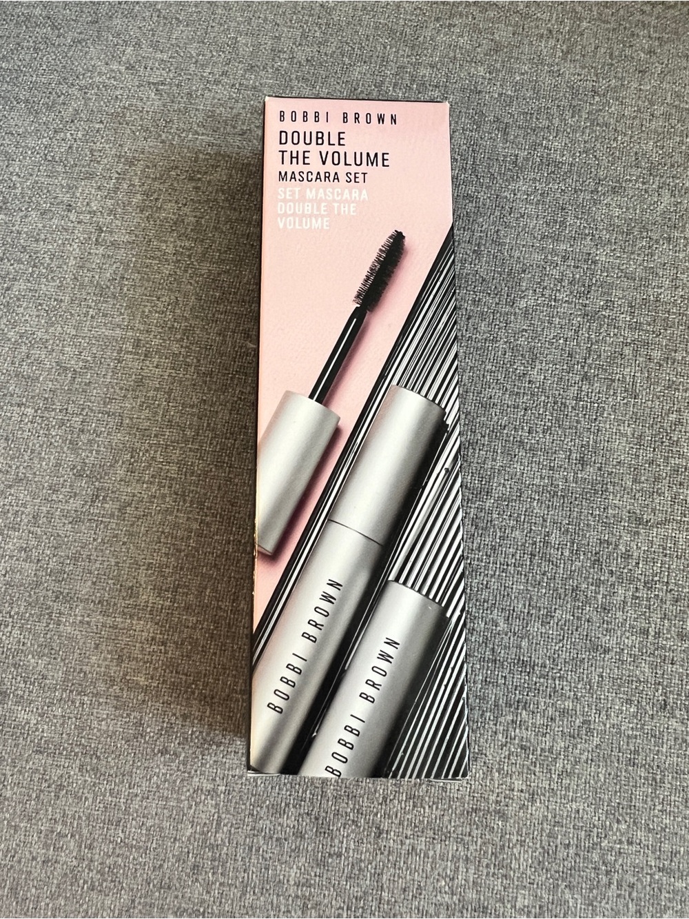 Brand new Bobbi Brown Mascara Set - Pink & Silver Tubes